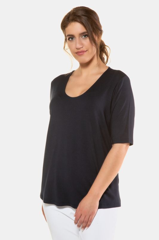 T-shirt en crêpe de viscose stretch confortable, selection