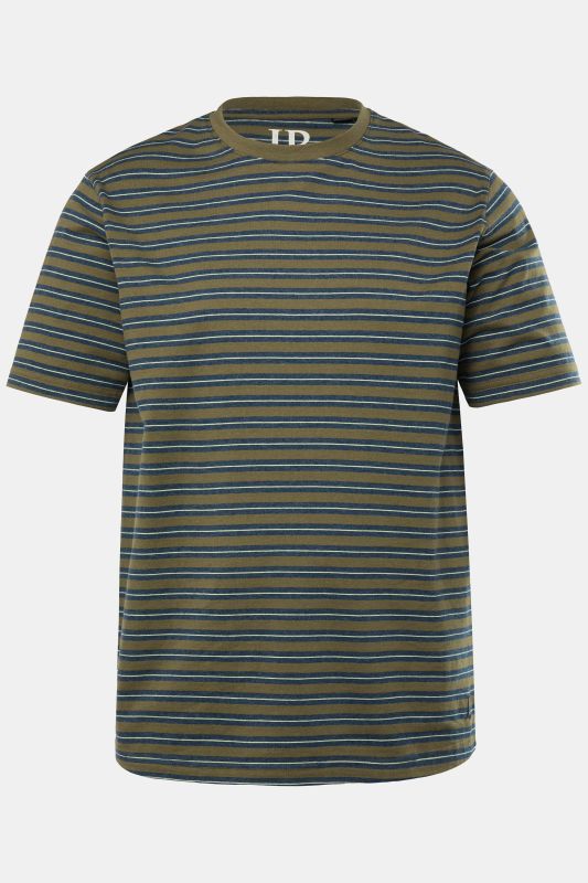T-shirt JP1880 à rayures, manches courtes - jusqu'au 8&nbsp;XL