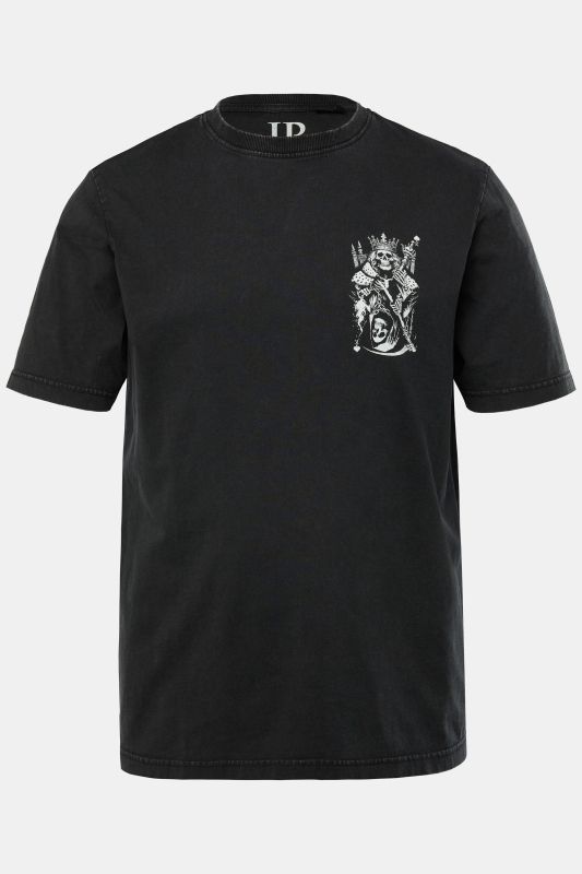 T-shirt JP 1880, manches courtes. Imprimé poitrine, style vintage – jusqu'au 8 XL