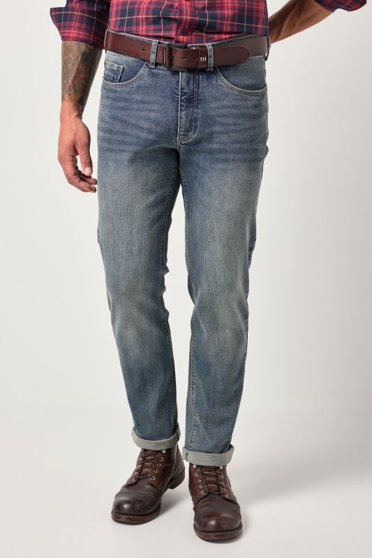 Jean JP 1880 style vintage, 5 poches, tissu denim finition FLEXNAMIC®, coupe Straight Fit tendance - jusqu'à la taille 74