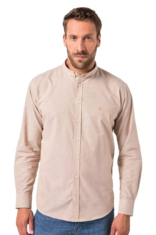 Chemise Oxford JP AWARE à manches longues, vêtement durable en coton bio certifié GOTS - jusqu'au 8 XL