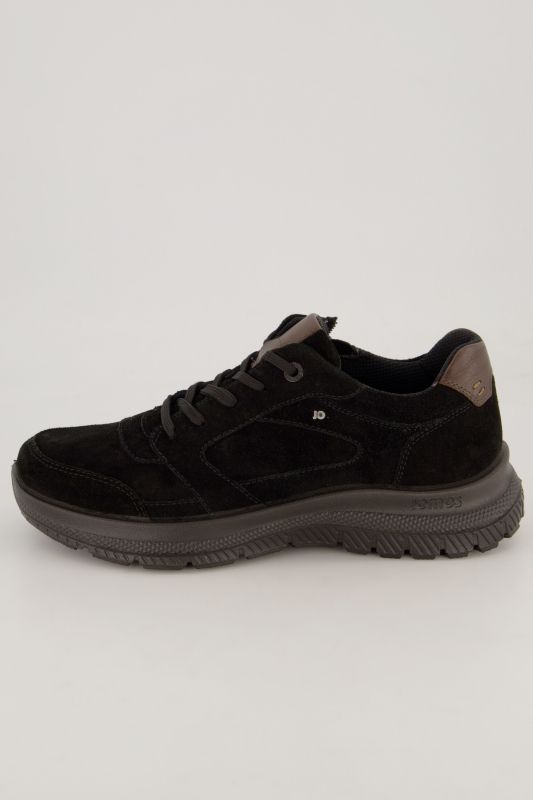 Chaussures basses Jomos, cuir véritable et fermeture zippée - jusqu'à la pointure 50