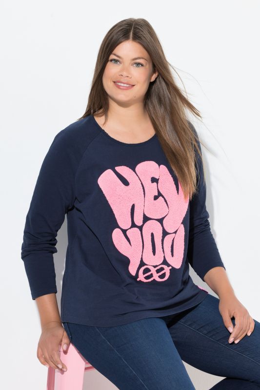 T-shirt manches longues. Col rond. Label OEKO-TEX MIG