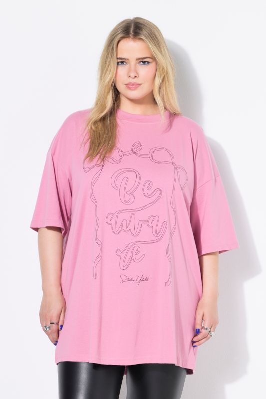 T-shirt oversize à imprimé nœud