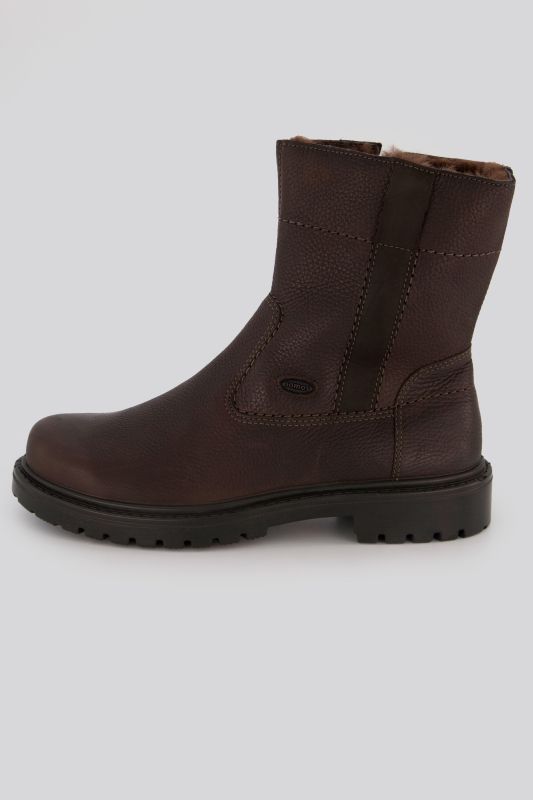Bottes  pour homme Jomos en peau d'agneau. Doublure chaude, jusqu'à la pointure 50