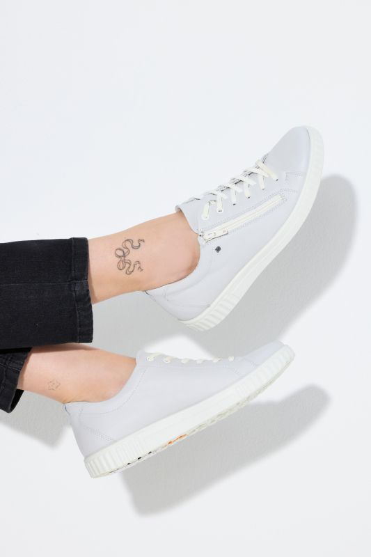 Chaussures en cuir Jomos Supersoft, fermeture zippée - largeur H