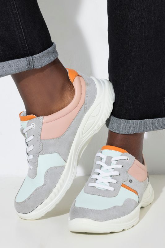 Sneakers en cuir Jomos, semelle Air-Comfort - largeur K