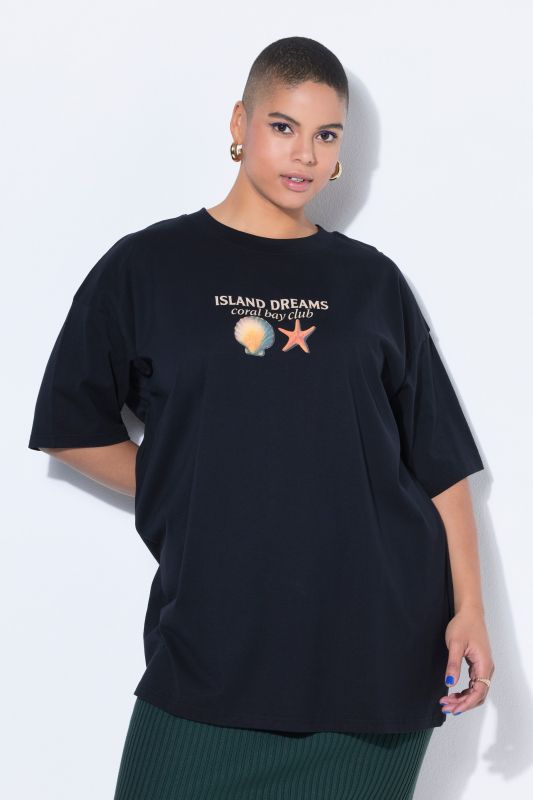 T-shirt oversize, imprimé pâtisserie