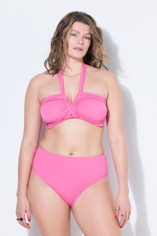 Haut de bikini, bonnets souples, dos nu