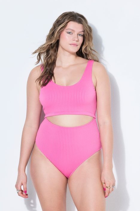 Maillot de bain gainant, bonnets souples, aspect bikini