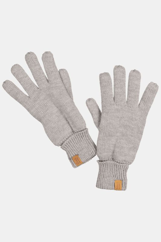 Gants en maille et doublure polaire, logo JP1880