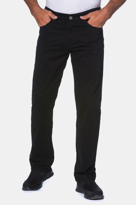 Pantalon en sergé Superblack, ceinture confortable - coupe Regular Fit