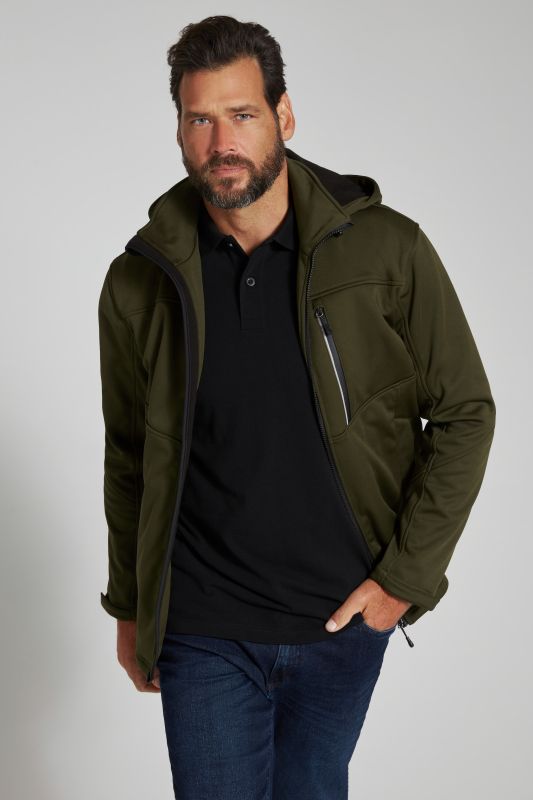 Veste softshell, extérieur, coupe-vent, hydrofuge, jusqu'au 8XL