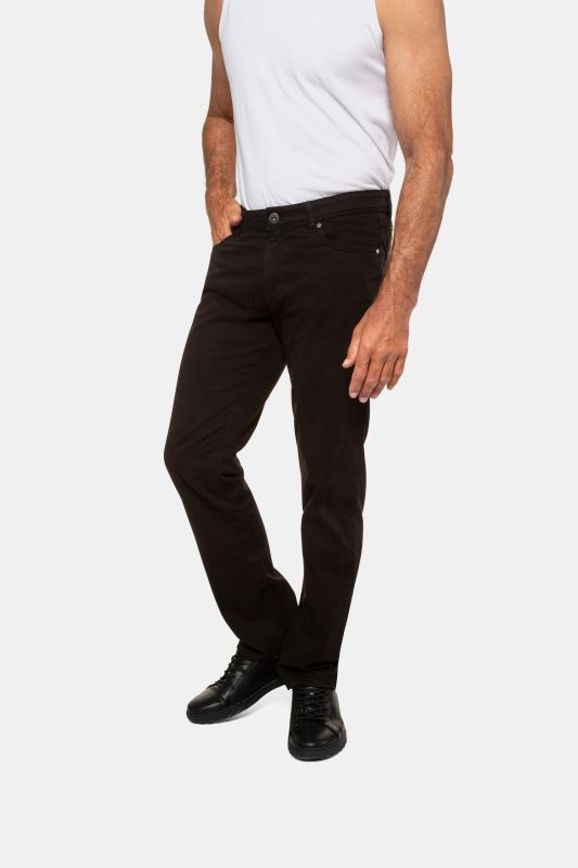 Pantalon en sergé, coupe spéciale pour les ventres forts, jusqu'à la taille N-70/U-35