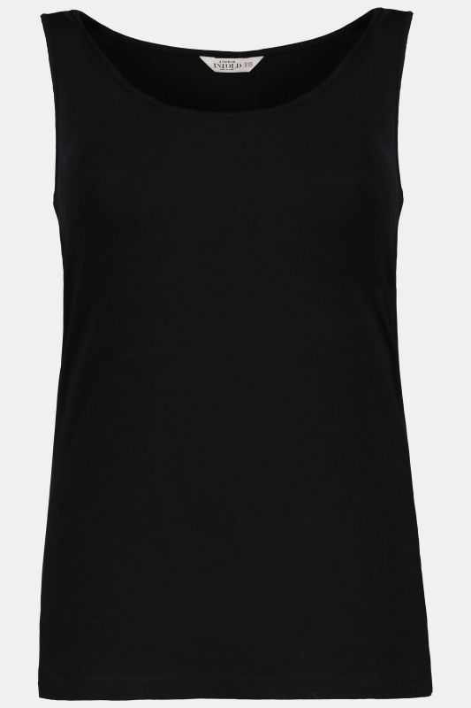 Top Basic, encolure large, jersey stretch