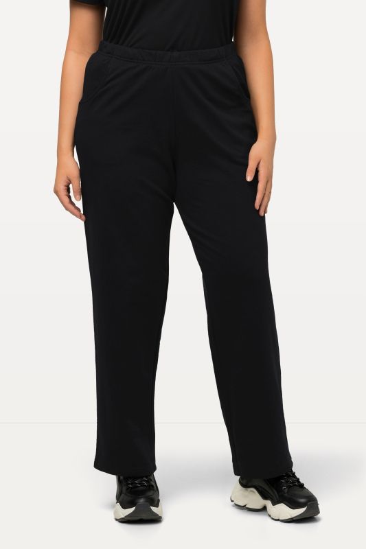 Pantalon de jogging à jambes droites et taille élastique