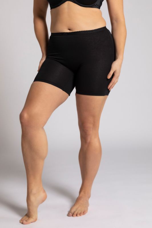 Shorty, culotte couvrante à taille élastique