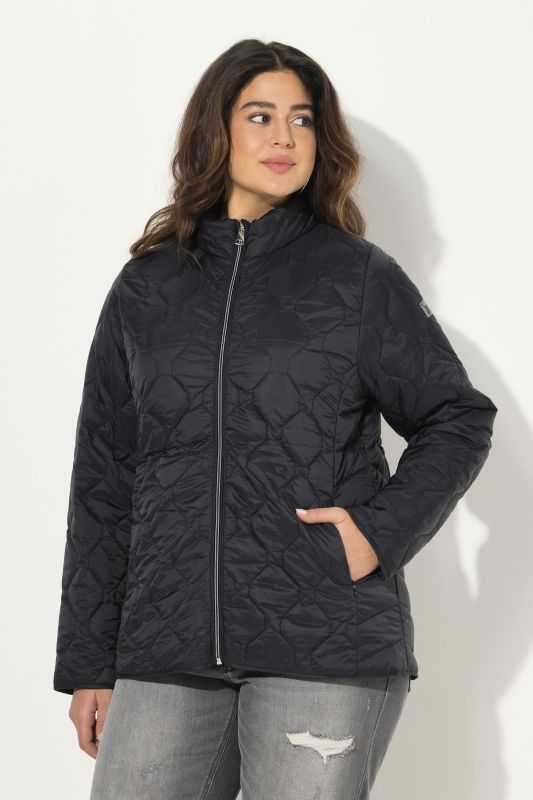 Veste matelassée légère HYPRAR, modèle imperméable. Matière recyclée, coupe trapèze.