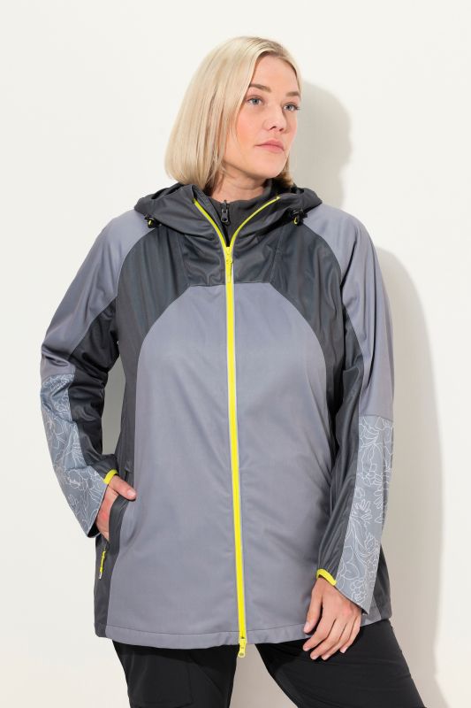 Veste technique imperméable, avec veste intérieure et fermeture à glissière à double sens