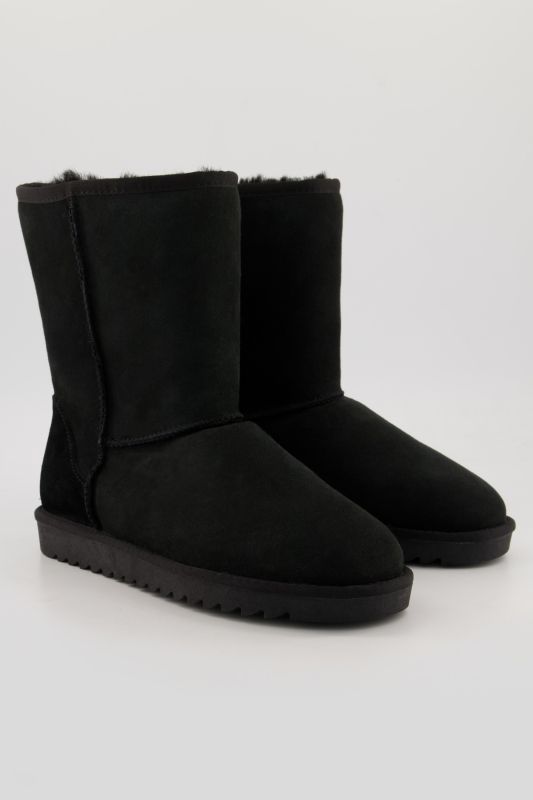 Bottines en cuir d'agneau Ara, cuir suédé, largeur H