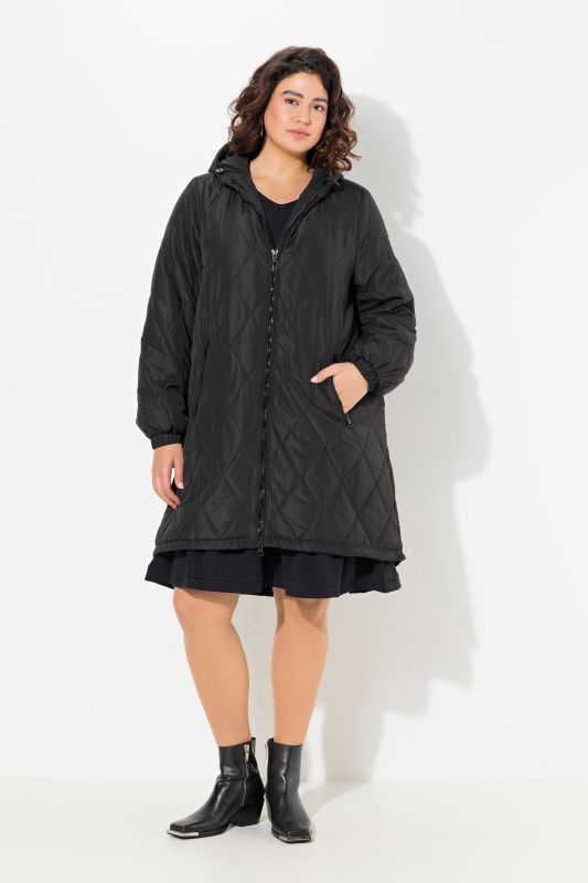 Manteau matelassé léger, imperméable, fermeture éclair à double sens