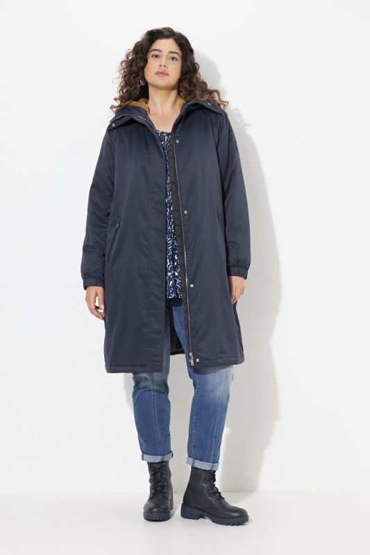 Manteau Cargo HYPRAR, doublure en fourrure synthétique, poches zippées