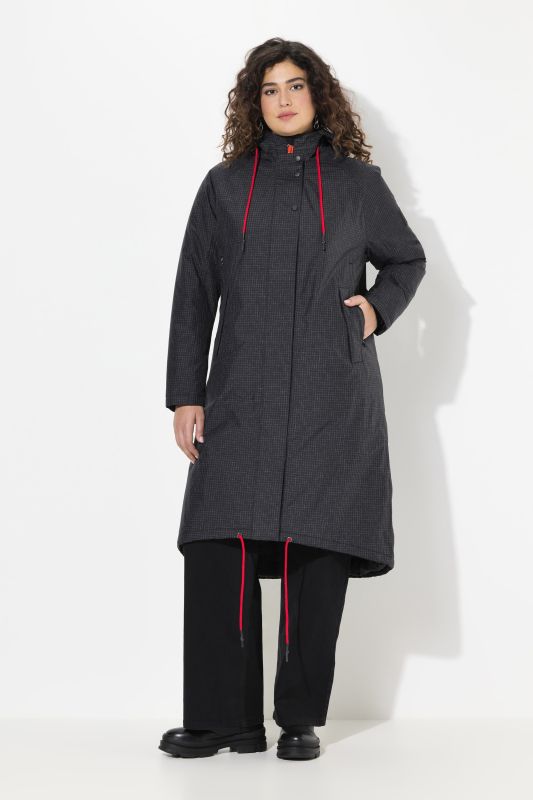 Manteau technique imperméable HYPRAR, capuche, matière recyclée