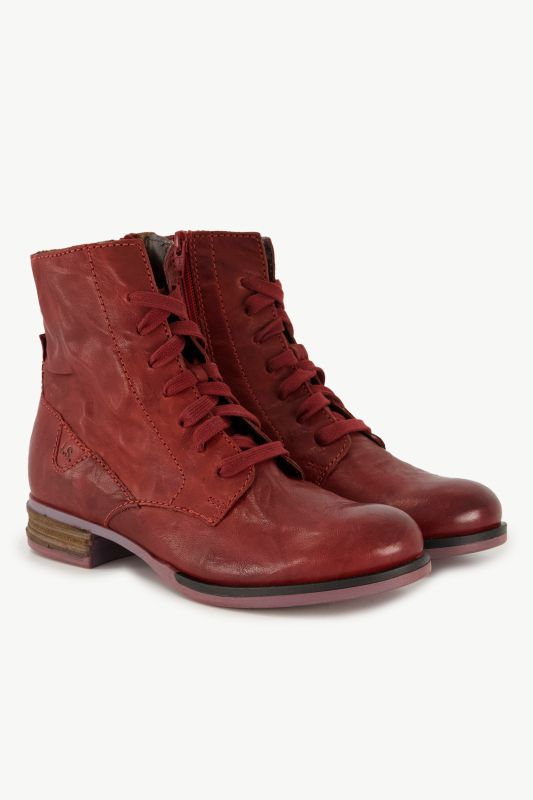 Boots en cuir Josef Seibel, semelle de propreté amovible - largeur H