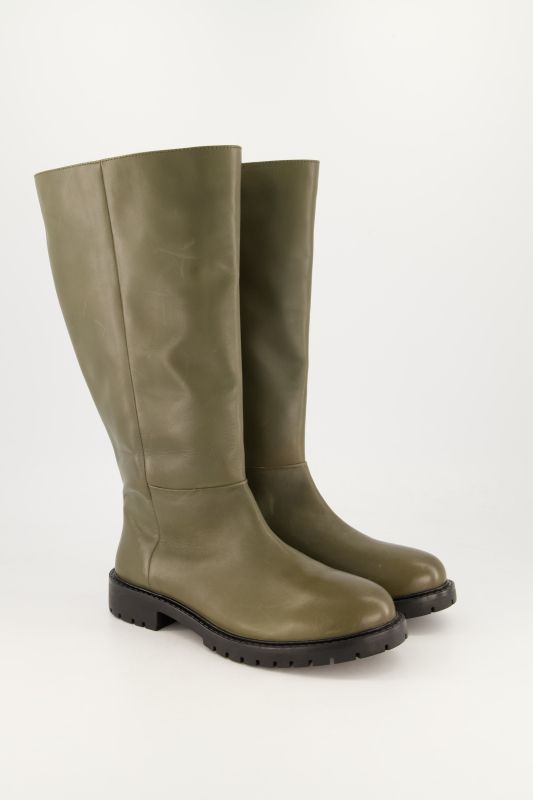 Bottes en cuir, tige XXL - largeur H