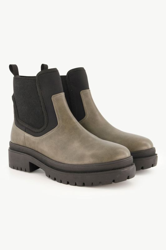 Bottines Chelsea avec empiècement élastique, largeur H