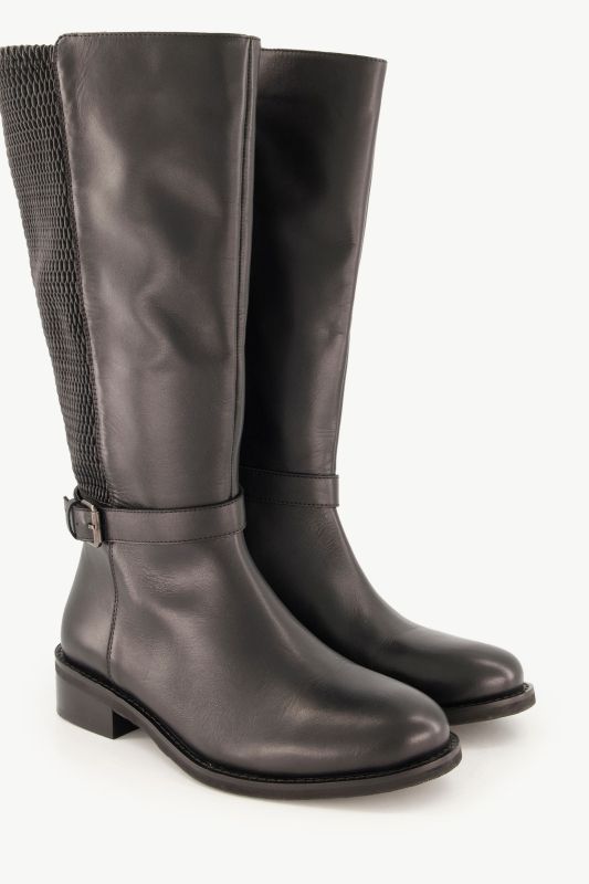 Bottes en cuir, tige XXL - largeur H