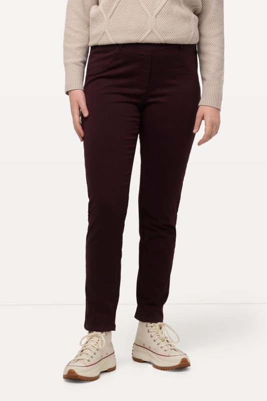 Jegging en coton bio. Coupe ajustée et taille élastique