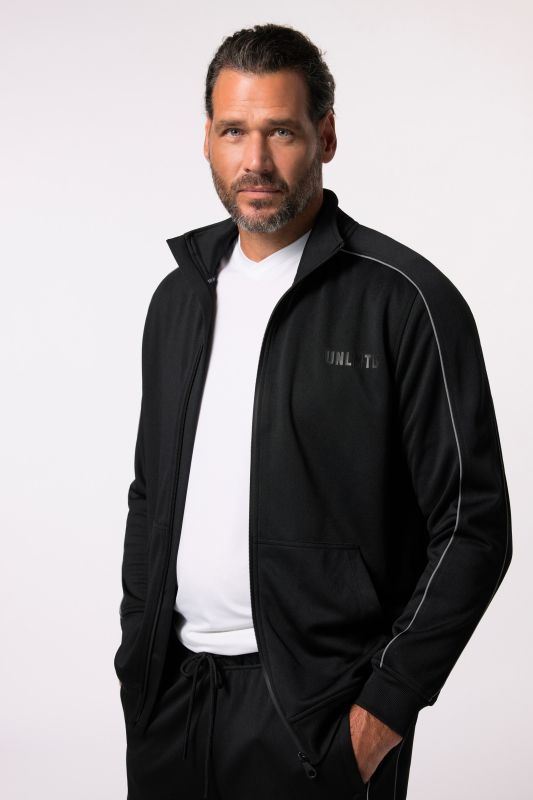 Veste en molleton JAY-PI, collection Fitness, col montant et technologie QuickDry - jusqu'au 8 XL