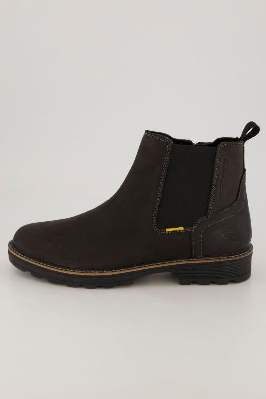 Bottines Chelsea Camel Active, cuir véritable, fermeture zippée sur le côté - jusqu'au 50