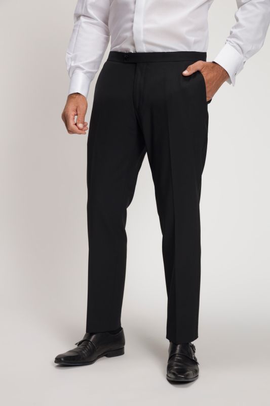 Pantalon de smoking  Amor style business, en laine stretch