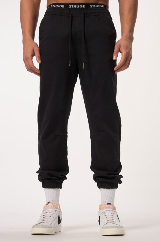 Pantalon STHUGE, coupe Modern fit et taille élastique. 3 poches - jusqu'au 8 XL