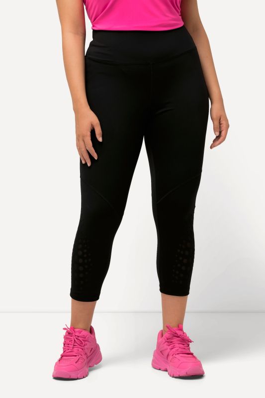 Legging de sport 7/8, séchage rapide, découpes et taille haute