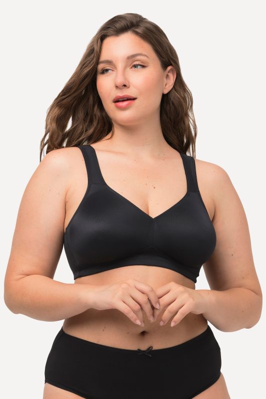 Soutien-gorge en microfibres, bonnets préformés et tissu respirant