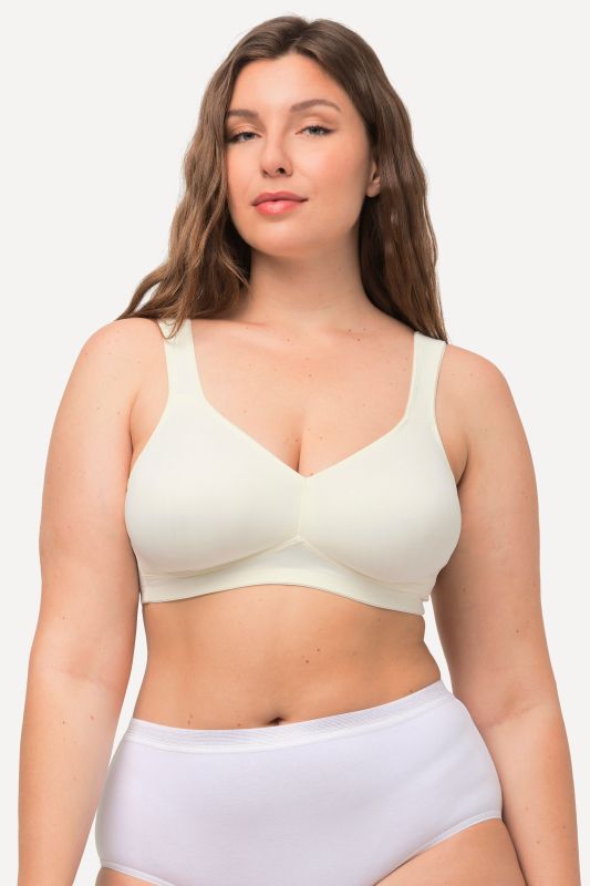 Soutien-gorge en microfibres, bonnets préformés et tissu respirant