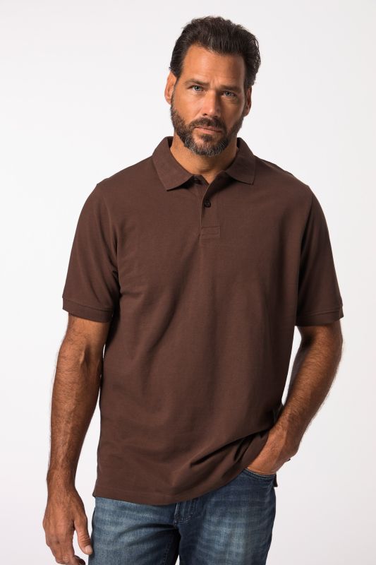 Polo collection Basic à manches courtes, en coton piqué - jusqu'au 10XL