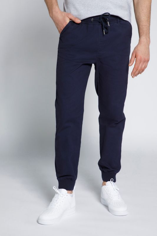 Pantalon à enfiler STHUGE, coupe Modern Fit, taille élastique, jusqu'au 8 XL