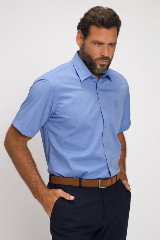 Chemise infroissable, collection Business, col Kent et manches courtes, coupe Comfort Fit - jusqu'au 8XL