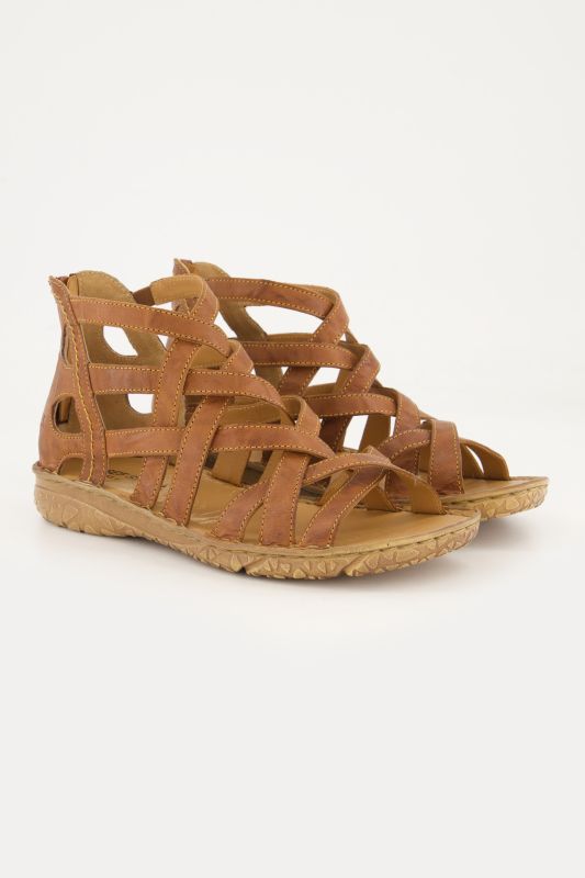 Spartiates en cuir