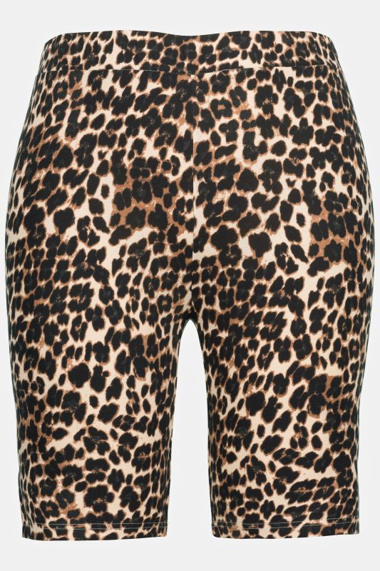 Cycliste, imprimé léopard, taille élastique
