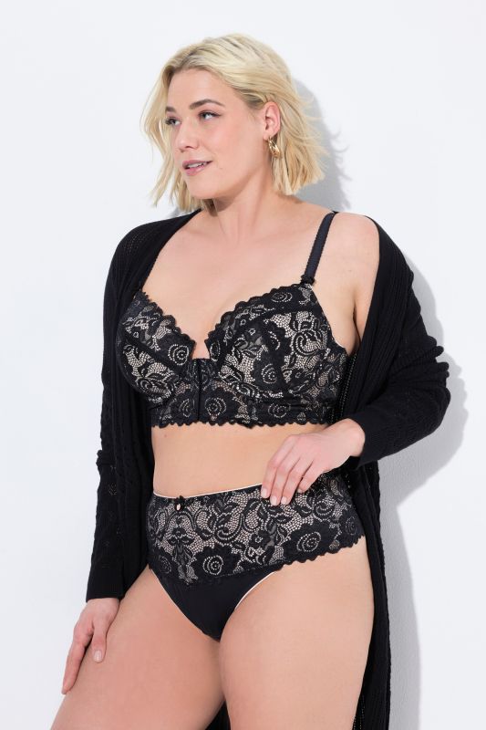 String couvrant TRUYOU en dentelle, taille haute