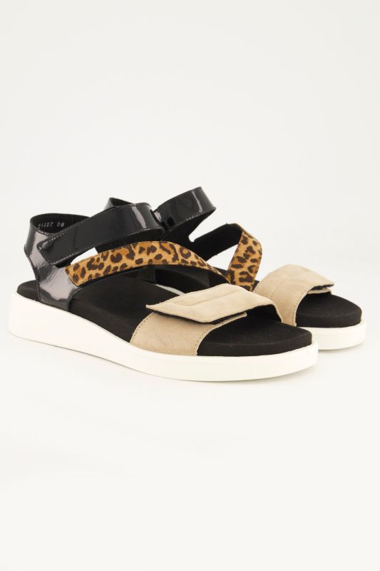 Sandales en cuir