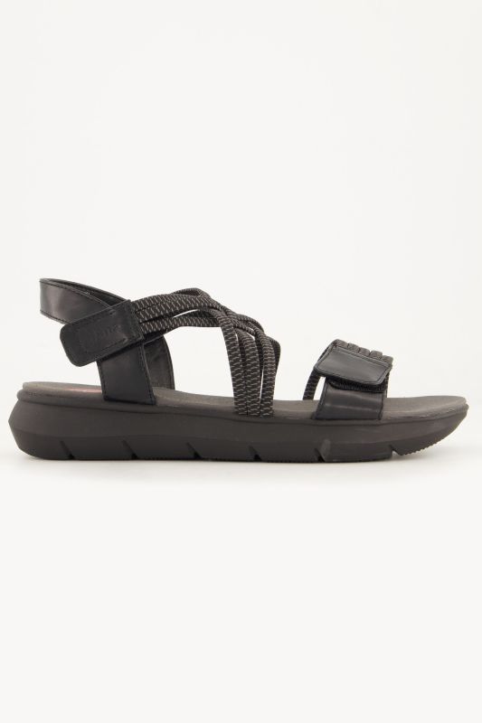 Sandales Jana Shoes, bandes à scratch - largeur H
