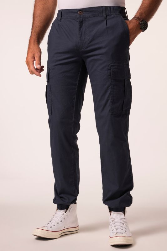 Pantalon cargo JP 1880, tissu Ripstop extrêmement léger, multiples poches, coupe Straight Fit - jusqu'à la taille 74