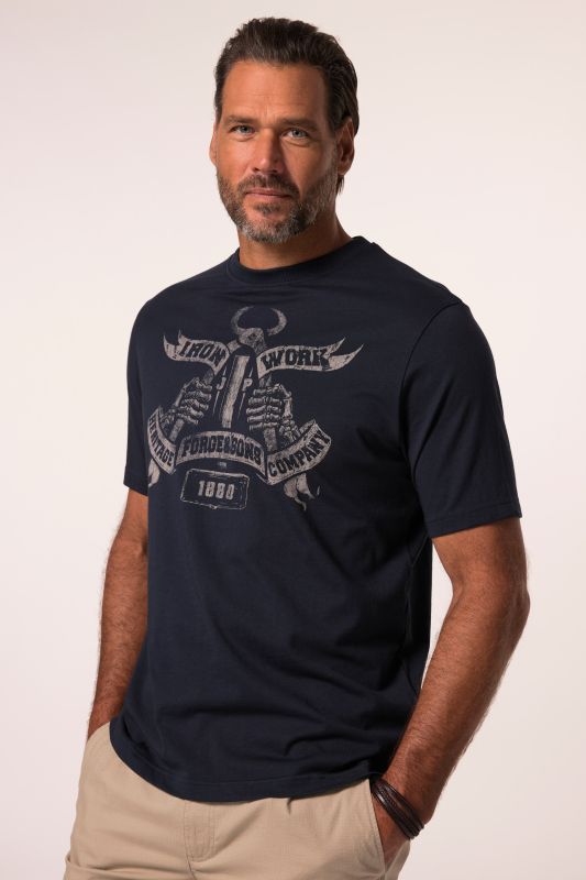 T-shirt JP 1880, manches courtes et imprimé poitrine, collection Workwear - jusqu'au 8&nbsp