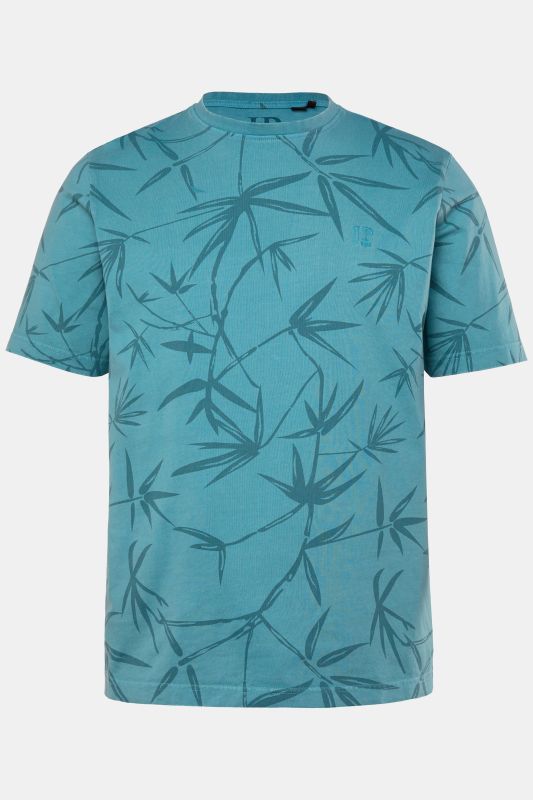 T-shirt JP 1880, manches courtes et imprimé all-over, style vintage, jusqu'au 8 XL